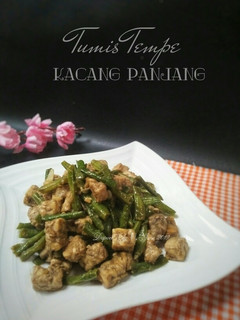 Foto resep Tumis Tempe Kacang Panjang