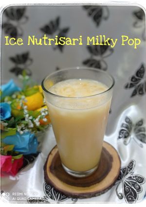 Foto resep Ice Nutrisari Milky Pop