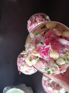 Una foto de Ceviche Carapacho-Camarón