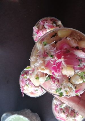 Una foto de Ceviche Carapacho-Camarón