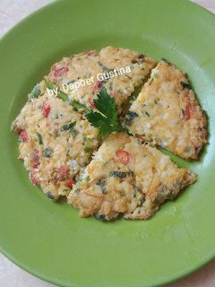 Foto resep Telur Dadar Nasi