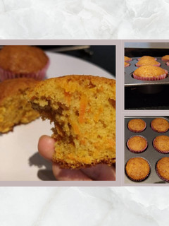 Una foto de Muffins de Zanahoria