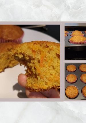 Una foto de Muffins de Zanahoria