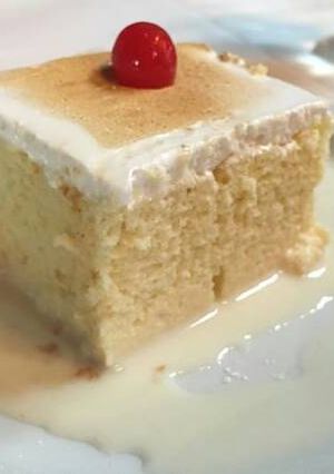 Una foto de Postre de Tres Leches