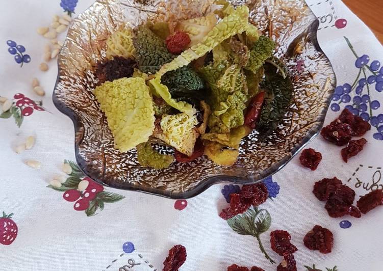 Verza ai pomodori secchi e zenzero