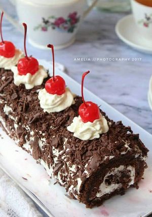 Foto resep Blackforest Roll