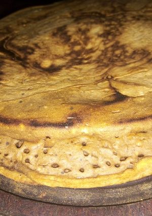 Una foto de Panqueques de chocolate
