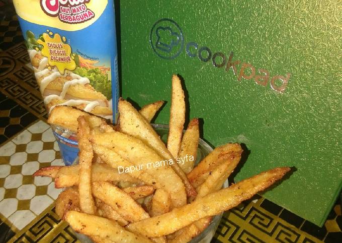 Langkah Mudah untuk Membuat Kentang goreng krispy yang Lezat Sekali