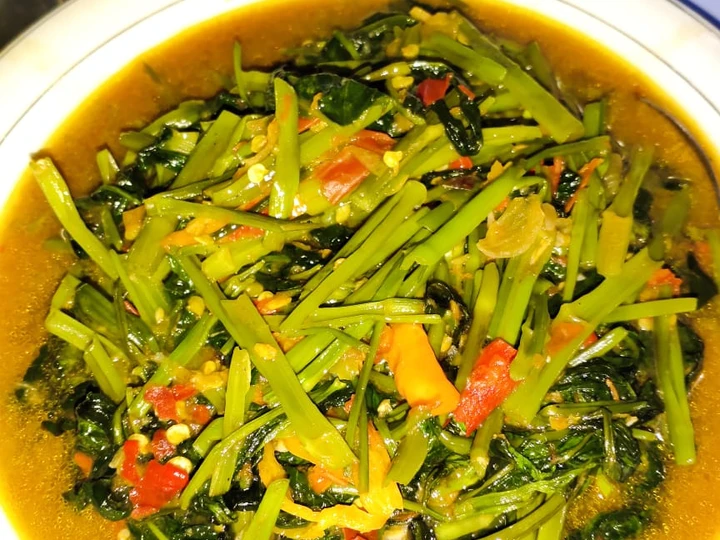 Langkah Gampang Membuat Resep Tumis kangkung saus tiram yang Menggugah Selera Anti Ribet, Bisa Manjain Lidah