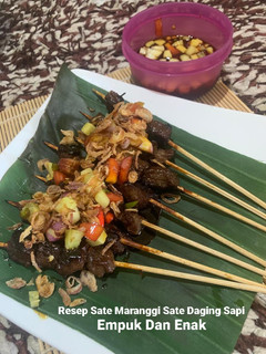 Foto resep Resep Sate Maranggi Sate Daging Sapi Empuk Dan Enak