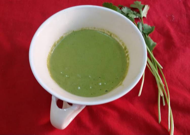 Recipe of Any-night-of-the-week Coriander Yoghurt Chutney