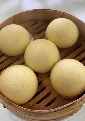 A picture of Steamed Cornmeal Multigrain Buns （玉米面杂粮包）.