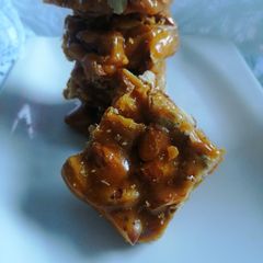Almond chikki A picture of Almond chikki.