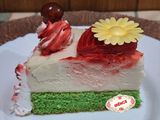 Nemzeti színű krémtorta🇭🇺❤️🇭🇺
