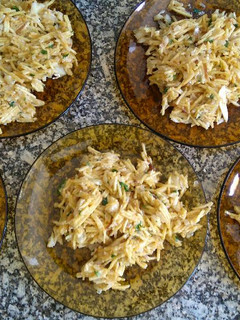 Una foto de Bacalao a la dorada