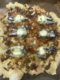 Una foto de Tarta salada/pizza sin gluten