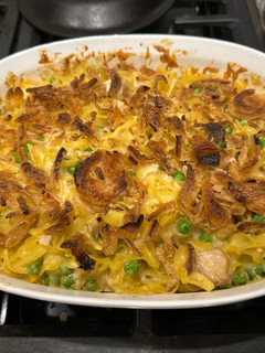 A picture of Tuna Noodle Casserole.