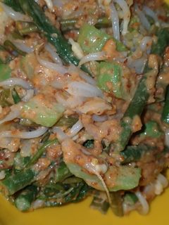 Foto resep Pecel sayur(lotek)