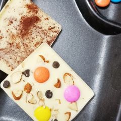 A picture of Flavored Milky bar for hot chocolate.