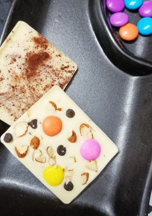 A picture of Flavored Milky bar for hot chocolate.