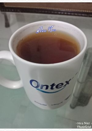 A picture of BLACK TEA:.