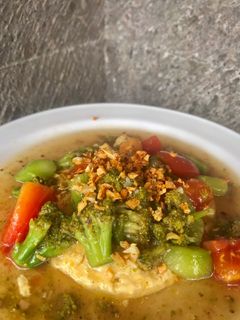 Foto resep Tim Telur Brokoli Saus Tiram