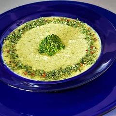 Creamy Cauliflower Soup A picture of Creamy Cauliflower Soup.