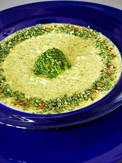 A picture of Creamy Cauliflower Soup.