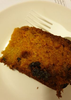 Foto resep Carrot cake plus raisins