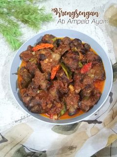 Foto resep Krengsengan Ati Ampela Ayam