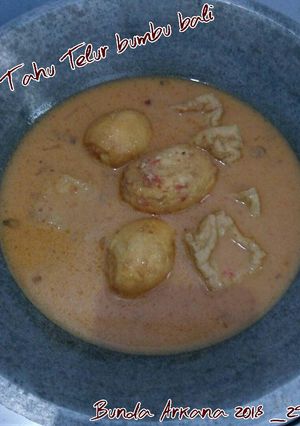 Foto resep Tahu dan Telur bumbu Bali
