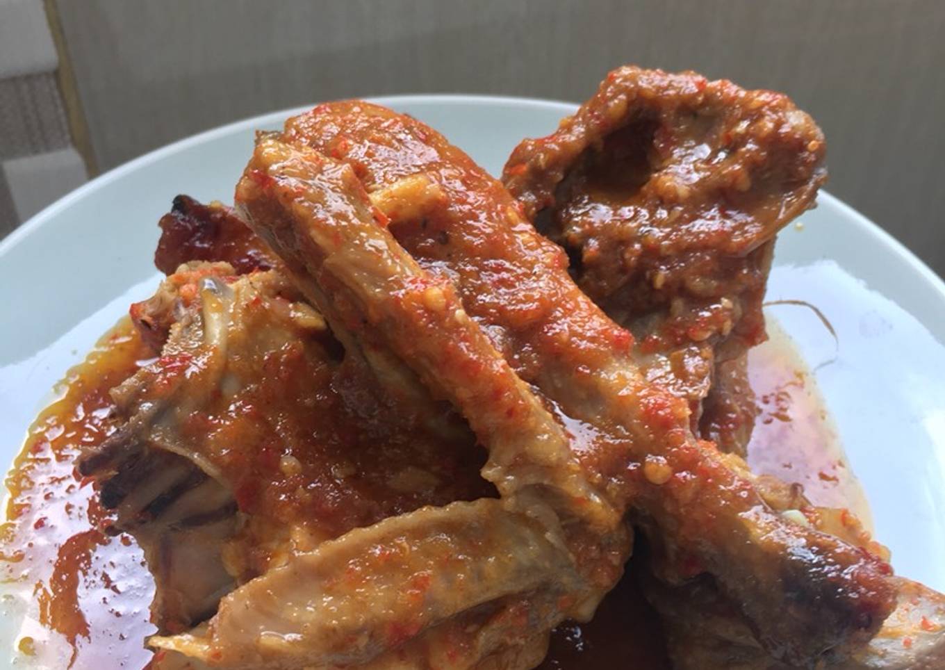 Ayam rica-rica pedas