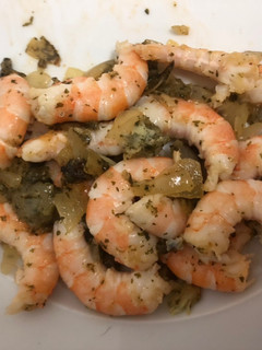 Una foto de Langostinos cocidos congelados 🦐