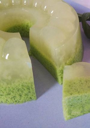 Foto resep Puding Lumut Pandan