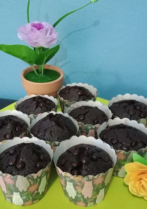 Foto resep Cup cake panggang sederhana, ukuran sendok
