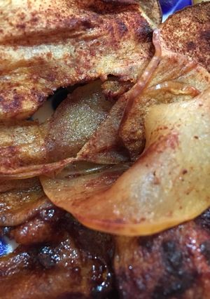 Una foto de Manzana caramelizada
