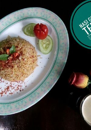 Foto resep Nasi Goreng Terasi Siram Telur