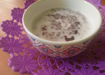 Resep Terbaik Bubur Ketan Hitam Lezat Mantap