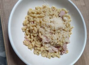 Une photo de Risotto aux coquillettes au Cookéo