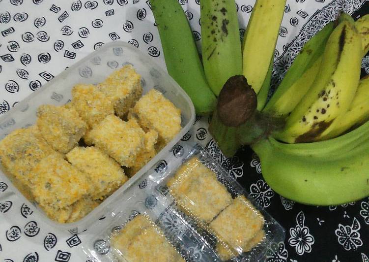 Bagaimana Membuat Nugged pisang, Menggugah Selera