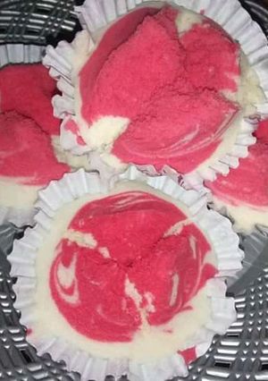 Foto resep Bolu kukus merah putih