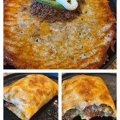 A picture of Keto Burrito.