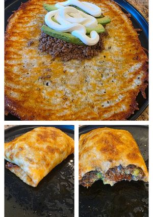 A picture of Keto Burrito.