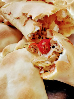 Una foto de Empanadas de pollo, relleno sin fritura