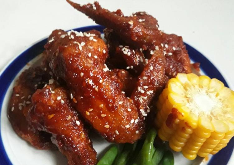 Bahan Korean Fried Chicken | Bahan Membuat Korean Fried Chicken Yang Enak Dan Lezat