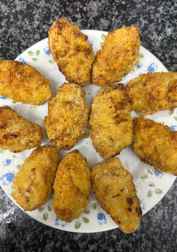 Una foto de 469. Croquetas de pollo rápidas (picoteo)