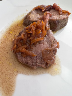 Una foto de Carne al jugo