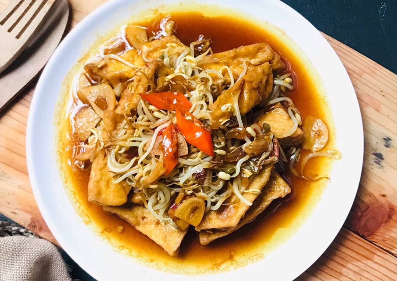 Tumis Tahu Tauge