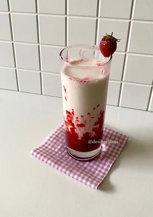 Foto resep Korean Strawberry Milk