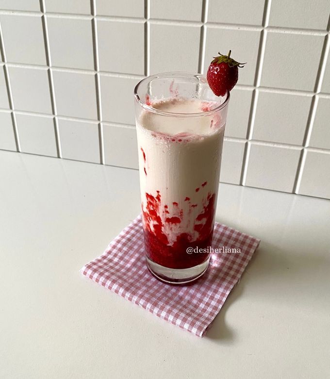 Foto resep Korean Strawberry Milk